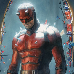 Impression Art Print Dardevil Born Again Sideshow Marvel
