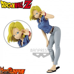  DRAGON BALL Z figurine Android 18 Glitter & Glamours Banpresto A