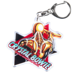 Porte-clés Acrylique Crystal Bowie Graveyard Gallery Cobra