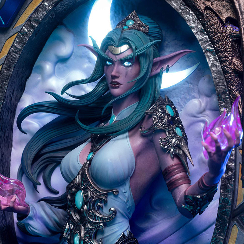 Statue Tyrande Whisperwind Hex Collectibles Hearthstone Statue Tyrande Whisperwind Hex Collectibles Hearthstone