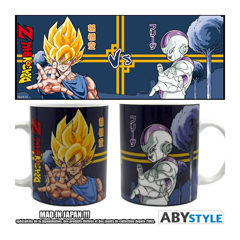 DRAGON BALL Z Mug Son Goku vs Freezer Abystyle