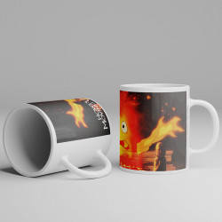 LE CHATEAU AMBULANT Mug Calcifer Semic LE CHATEAU AMBULANT Mug Calcifer Semic