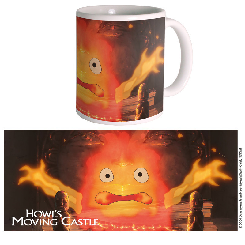 LE CHATEAU AMBULANT Mug Calcifer Semic LE CHATEAU AMBULANT Mug Calcifer Semic