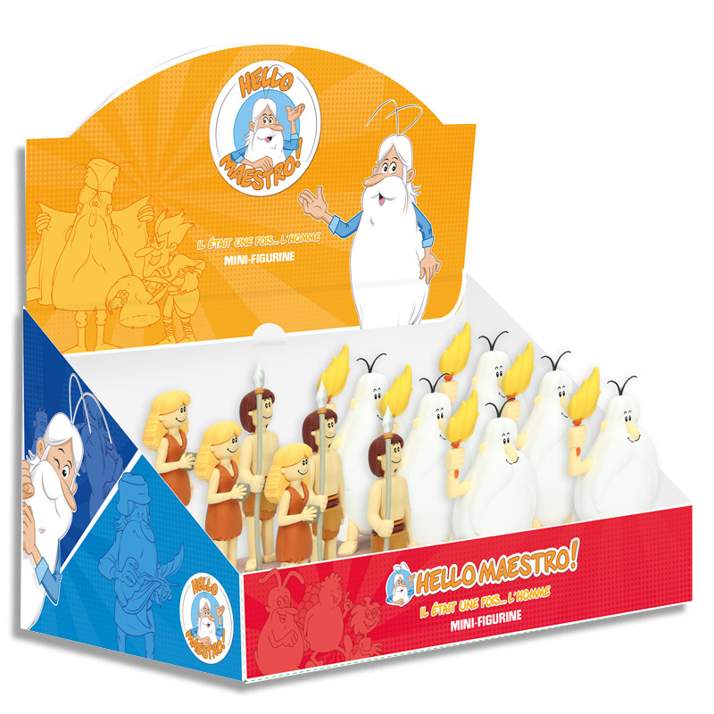 Boite de 12 Figurines Il était une fois l'Homme Gomu Gomu SD Toys Il était une fois l'Homme Boite de 12 Figurines Il était une fois l'Homme Gomu Gomu SD Toys Il était une fois l'Homme