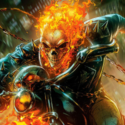 Impression Art Print Cosmic Ghost Rider Sideshow Marvel