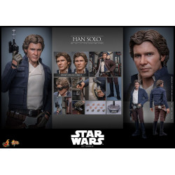 Figurine Han Solo Movie Masterpiece Hot Toys Star Wars Episode V