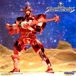 SILVERHAWKS Figurine Ultimates Armored Mon Star Metallic Vac Metal Super7