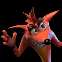 CRASH BANDICOOT Statue Crash F4F