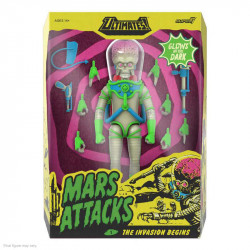 Figurine Ultimates Martian Invasion Begins Glow In The Dark Super7 Mars Attacks