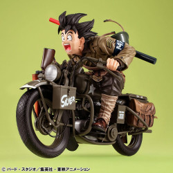 Figurine Desktop Real McCoy Son Goku & Bike Megahouse Dragon Ball Z