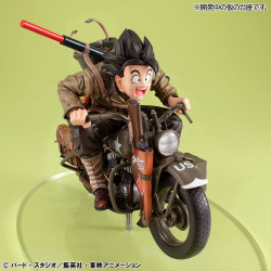 Figurine Desktop Real McCoy Son Goku & Bike Megahouse Dragon Ball Z
