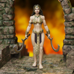 Figurine Bêlit Queen of the Black Coast Epic H.A.C.K.S. Boss Fight Studio Conan le Barbare