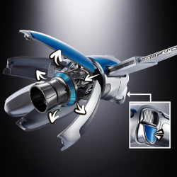 Figurine Chogokin Astro Bot & Dual Speeder Bandai Playstation