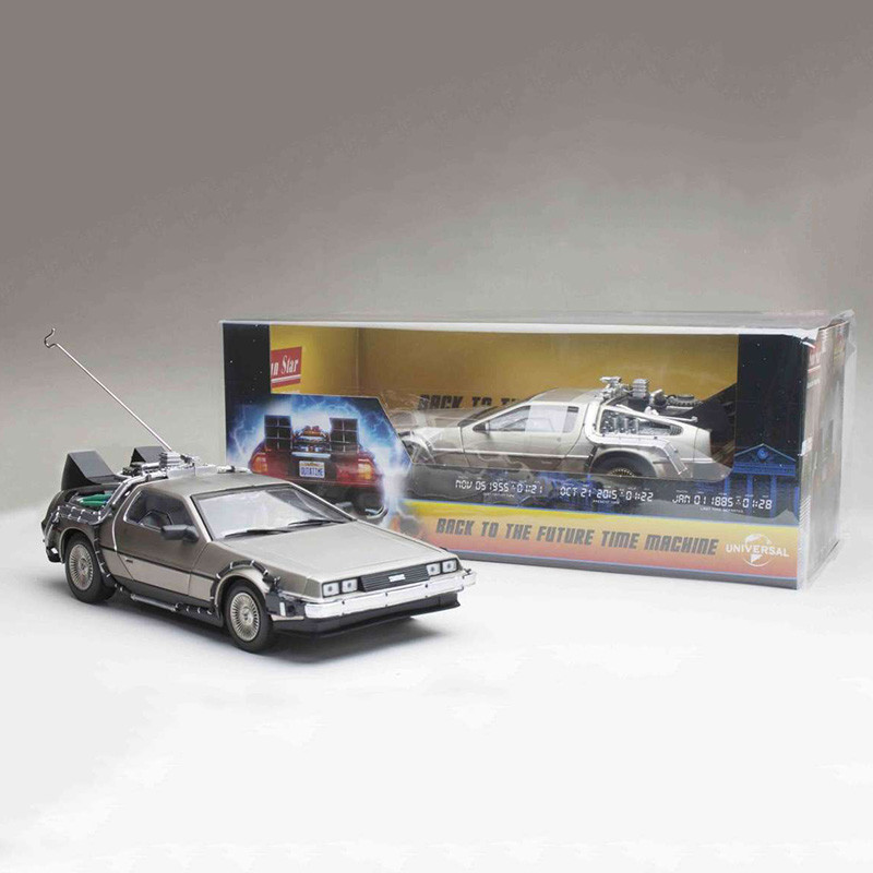 Réplique Delorean Time Machine Sun Star Retour vers le futur