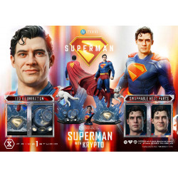 Statue Superman & Krypto Real Elite Masterline Prime 1 Studio Superman 2025