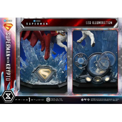 Statue Superman & Krypto Real Elite Masterline Prime 1 Studio Superman 2025