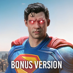 Statue Superman & Krypto Real Elite Masterline Bonus Version Prime 1 Studio Superman 2025