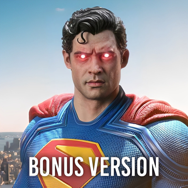 Statue Superman & Krypto Real Elite Masterline Bonus Version Prime 1 Studio Superman 2025