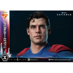 Statue Superman & Krypto Real Elite Masterline Bonus Version Prime 1 Studio Superman 2025