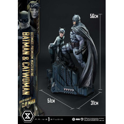 Statue Batman & Catwoman Ultimate Premium Masterline Regular Version Prime 1 Studio DC Comics