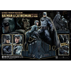 Statue Batman & Catwoman Ultimate Premium Masterline Bonus Version Prime 1 Studio DC Comics