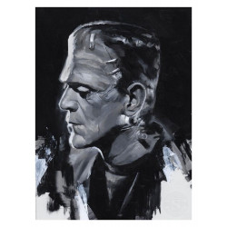 Impression Art Print Frankenstein Sideshow Frankenstein