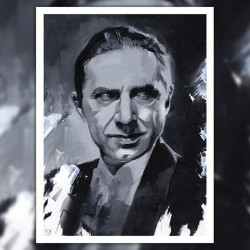 Impression Art Print Dracula Sideshow Dracula