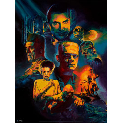 Impression Art Print Universal Monsters Sideshow Universal Monsters