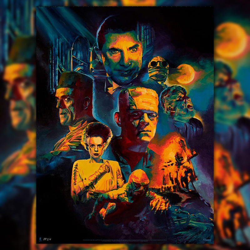 Impression Art Print Universal Monsters Sideshow Universal Monsters