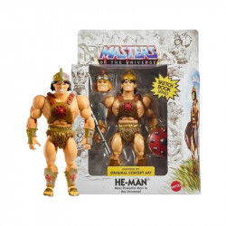 MAITRES DE L’UNIVERS Origins Figurine He-Man / Musclor Sketchbook Series Mattel