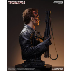 Buste Taille Réelle T-800 Battle Damaged Queen Studios Terminator 2