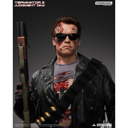 Buste Taille Réelle T-800 Battle Damaged Queen Studios Terminator 2