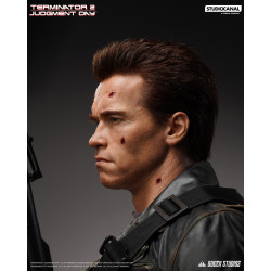 Buste Taille Réelle T-800 Battle Damaged Queen Studios Terminator 2
