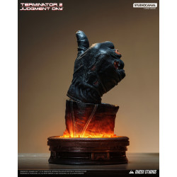 Buste Taille Réelle T-800 Battle Damaged Queen Studios Terminator 2