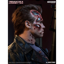 Buste Taille Réelle T-800 Battle Damaged Queen Studios Terminator 2