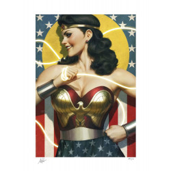 Impression Art Print Wonder Woman New History of the DC Universe Sideshow DC Comics