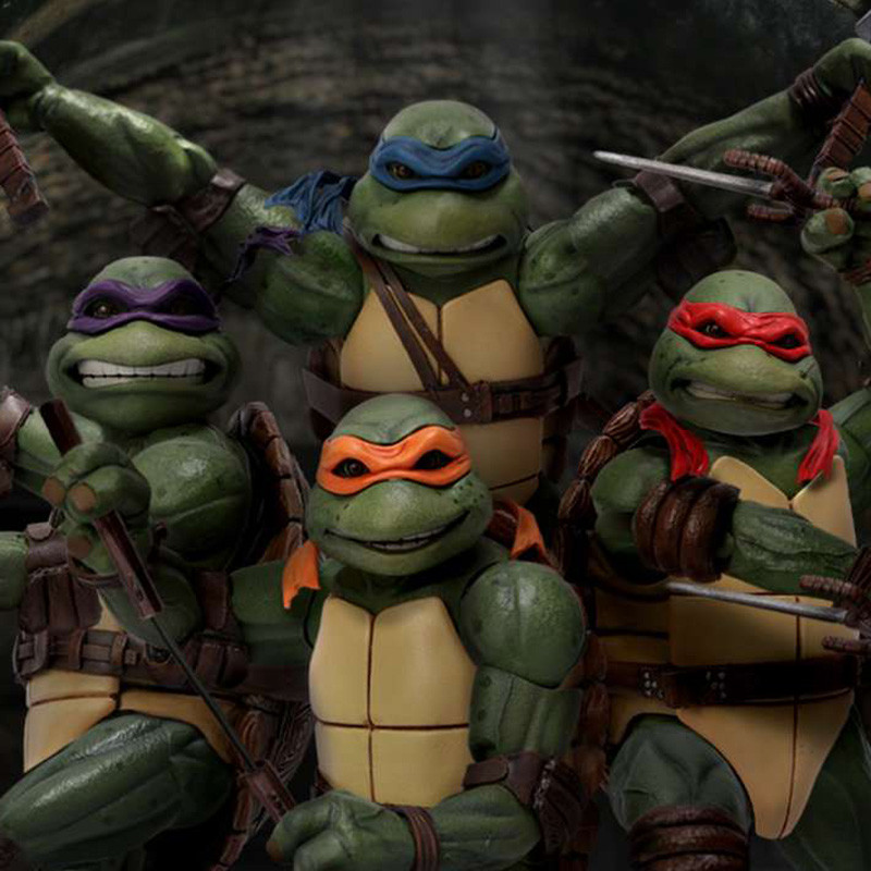Figurines Tortues Ninja 1990 Mezco Toys Tortues Ninja
