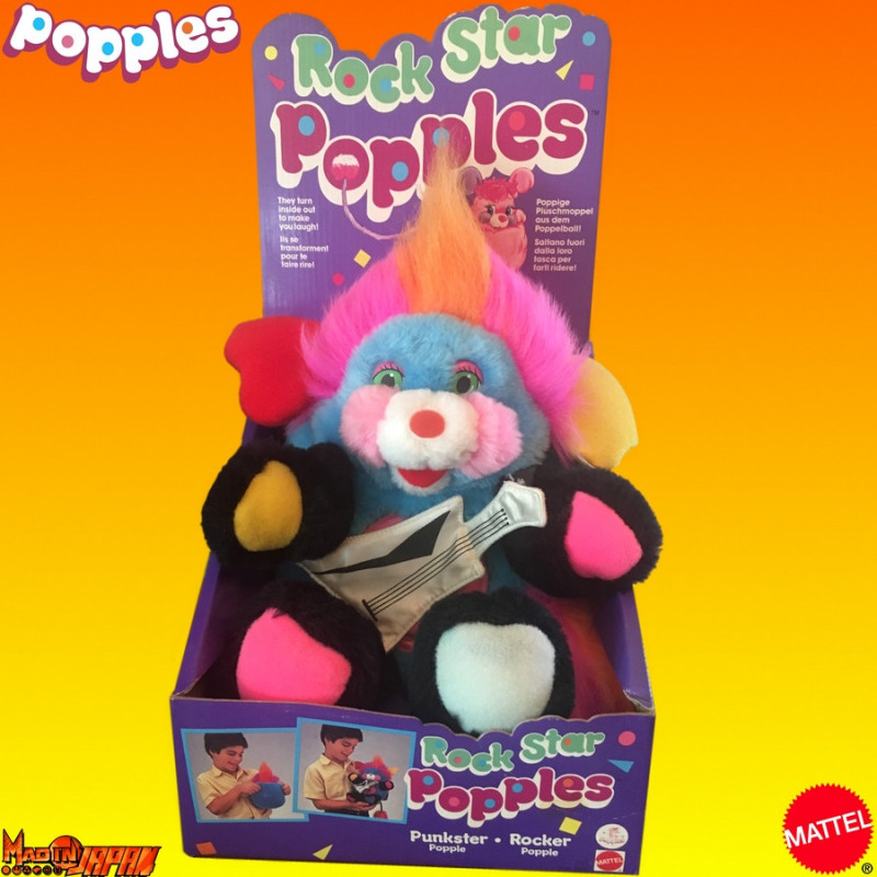 Popples joueur de foot Popples, Mattel, Vintage destockage soldes