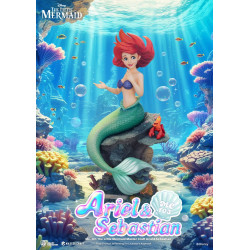 Statue Master Craft Ariel & Sebastien Beast Kingdom La Petite Sirène