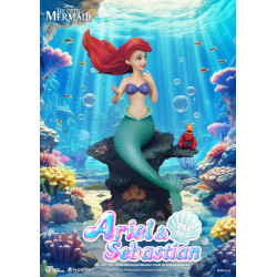 Statue Master Craft Ariel & Sebastien Beast Kingdom La Petite Sirène