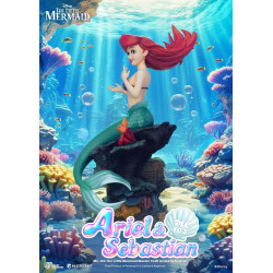 Statue Master Craft Ariel & Sebastien Beast Kingdom La Petite Sirène
