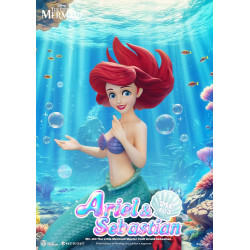 Statue Master Craft Ariel & Sebastien Beast Kingdom La Petite Sirène