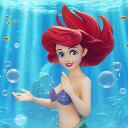 Statue Master Craft Ariel & Sebastien Beast Kingdom La Petite Sirène