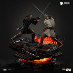 Statue Anakin VS Obi-Wan Deluxe Art Scale Iron Studios Star Wars