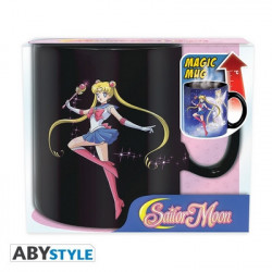 SAILOR MOON - Mug Heat Change Sailor Moon & Chibi  Moon Abystyle