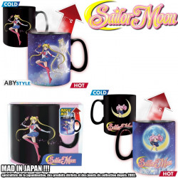  SAILOR MOON - Mug Heat Change Sailor Moon & Chibi  Moon Abystyle