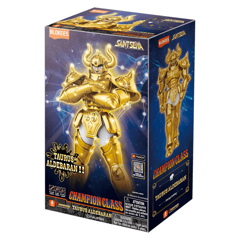 SAINT SEIYA Maquette Taureau Aldebaran Champion Class Blokees