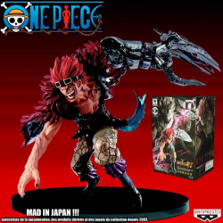 ONE PIECE figurine Eustass Captain Kid Scultures Banpresto