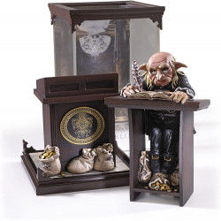 HARRY POTTER statue Créatures Magiques Gringotts Goblin Noble Collection