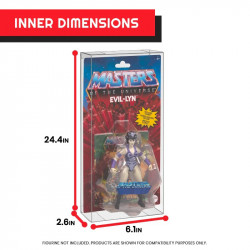 Pack 10 Boîtes de Protection Figurines Masters of the Universe Origins Evoretro Maitres de l'Univers
